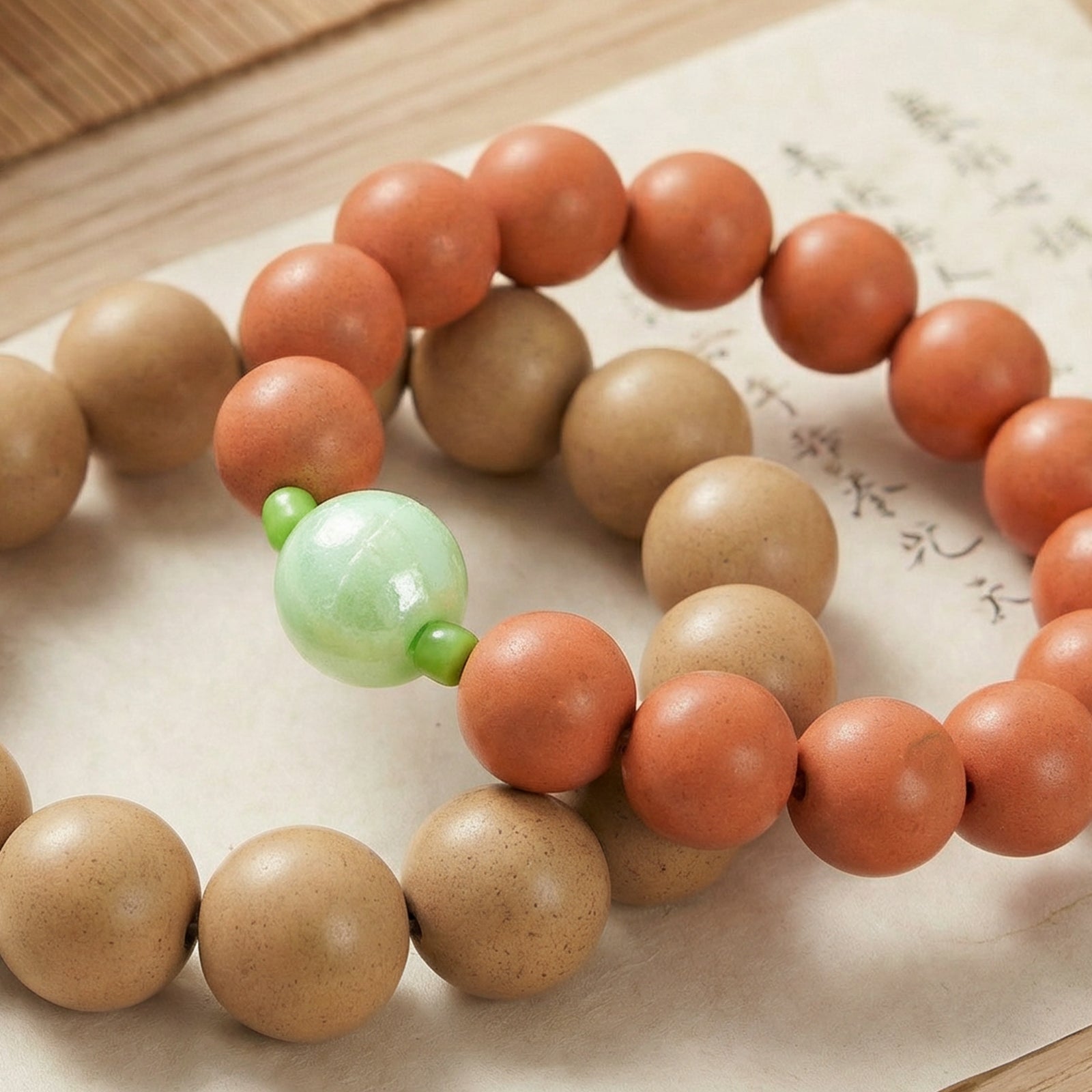 Chinese Herbal Bracelet | Traditional Herbal Bead Jewelry
