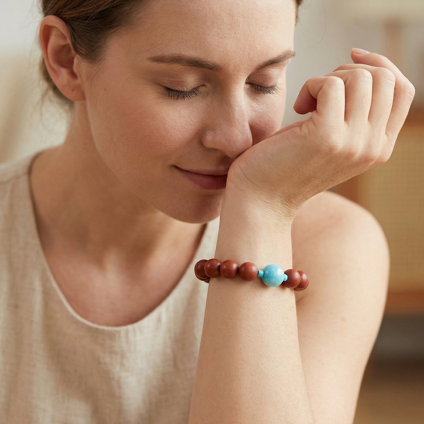 Chinese Herbal Bracelet | Traditional Herbal Bead Jewelry