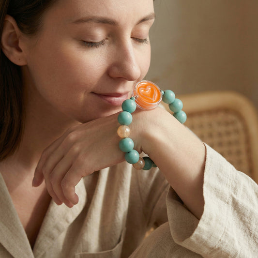 Traditional Chinese Medicine Jewelry Bead Bracelet