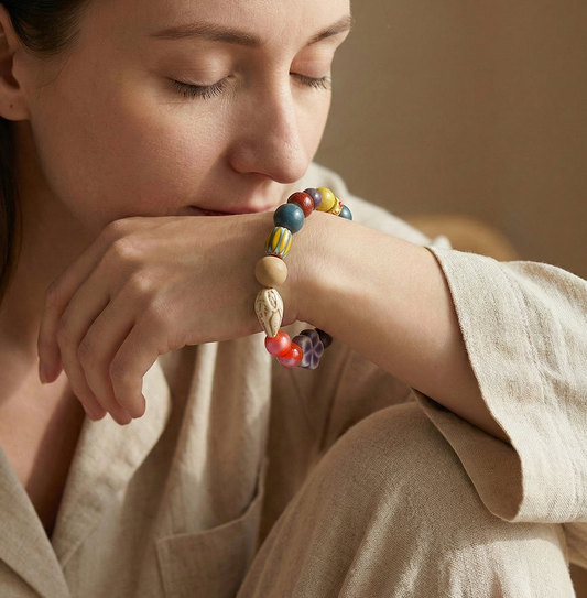 traditional herbal bead jewelry