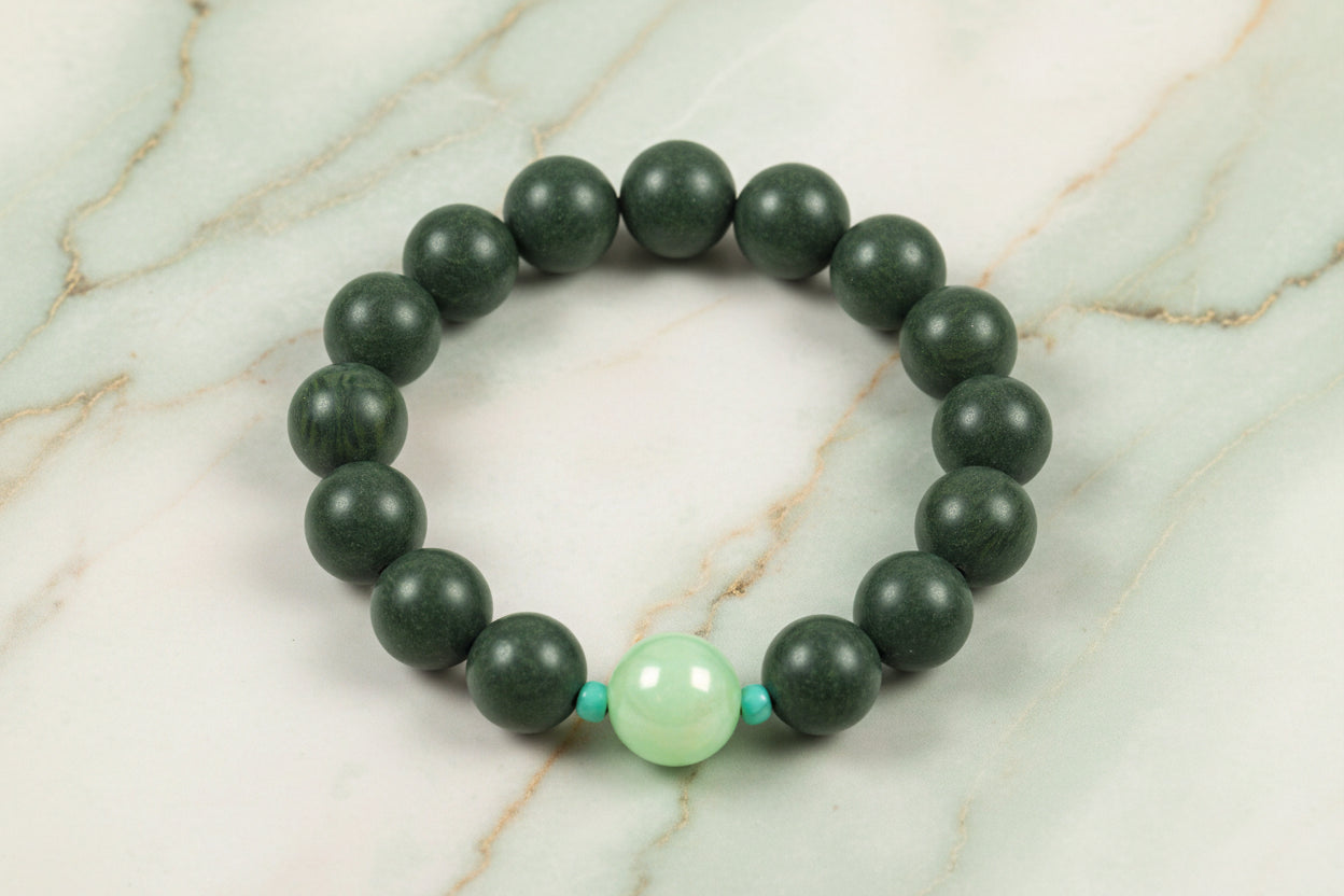 Chinese Herbal Bracelet | Traditional Herbal Bead Jewelry