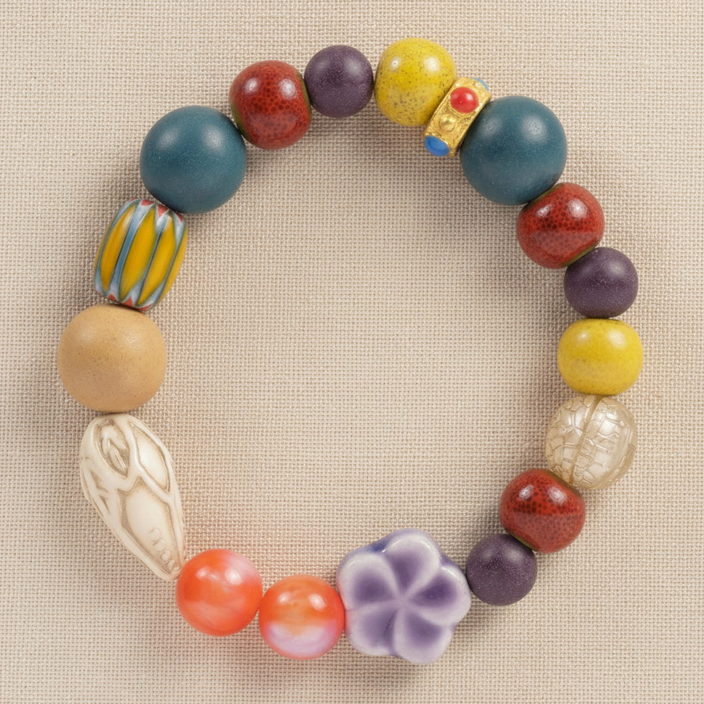 traditional herbal bead jewelry