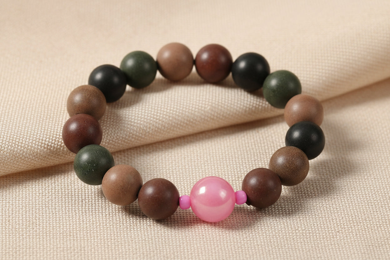 Chinese Herbal Bracelet | Traditional Herbal Bead Jewelry